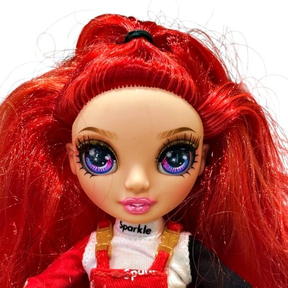 Rainbow High Jr Junior Ruby Anderson 9 Inch RED Fashion Doll Outfit Backpack - Picture 2 of 11